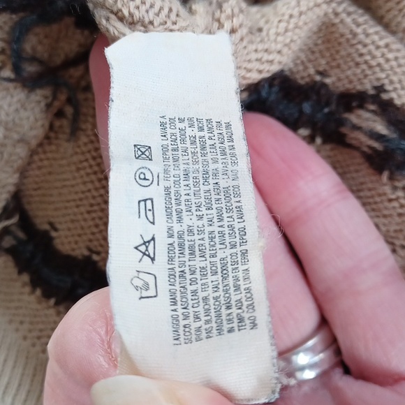 Sisley Wool Blend Crewneck Slim Fit Italian Made Sweater- Sz. XS - Picture 4 of 9